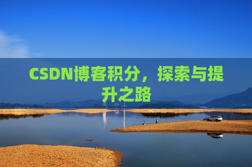 CSDN博客积分，探索与提升之路