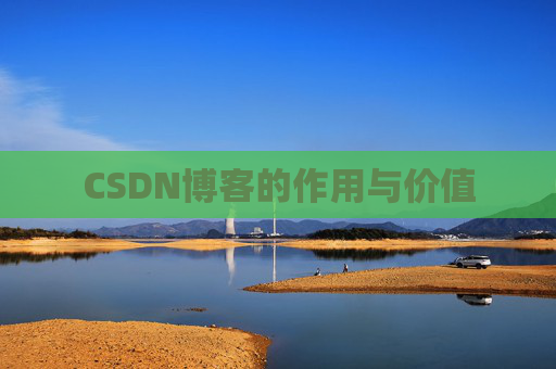 CSDN博客的作用与价值